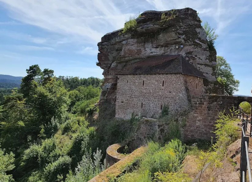 Altdahn Castle, Burg Altdahn, Dahn, Germany, Germany